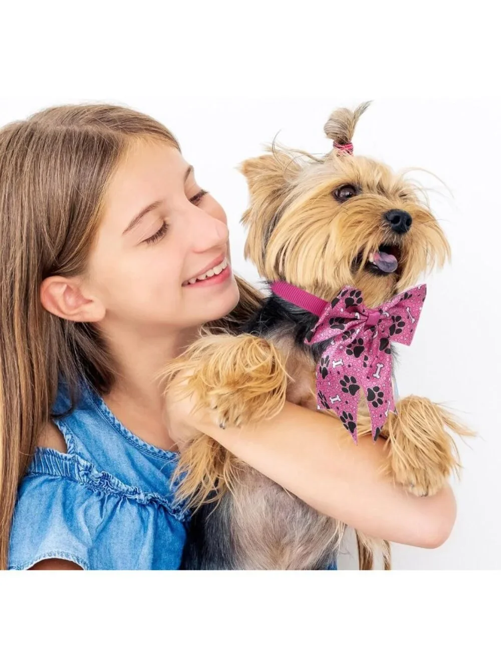 100 Pcs Adjustable Dog Bow Ties & Cat Bowties - Pet Grooming Accessories for